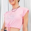 Cropped Muscle Tee Rosa (2)