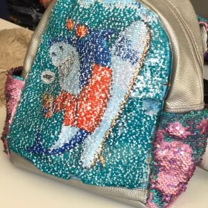 Mochila Infantil Tubarão Surfista (2)